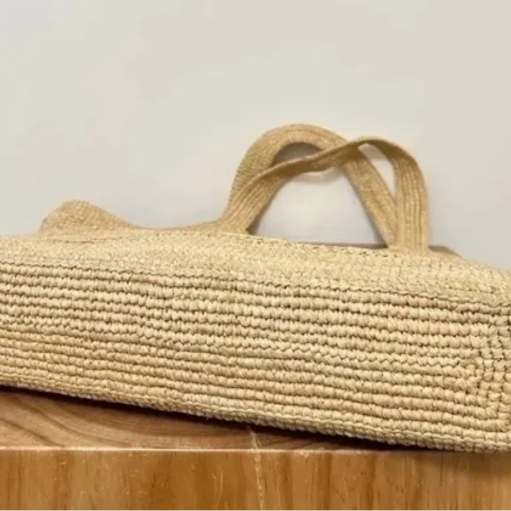Woven bag. Beach, pool, shopping. Large - Picture 3 of 4